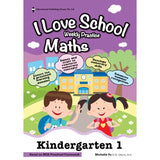 Kindergarten 1 Mathematics 'I LOVE SCHOOL!' Weekly Practice