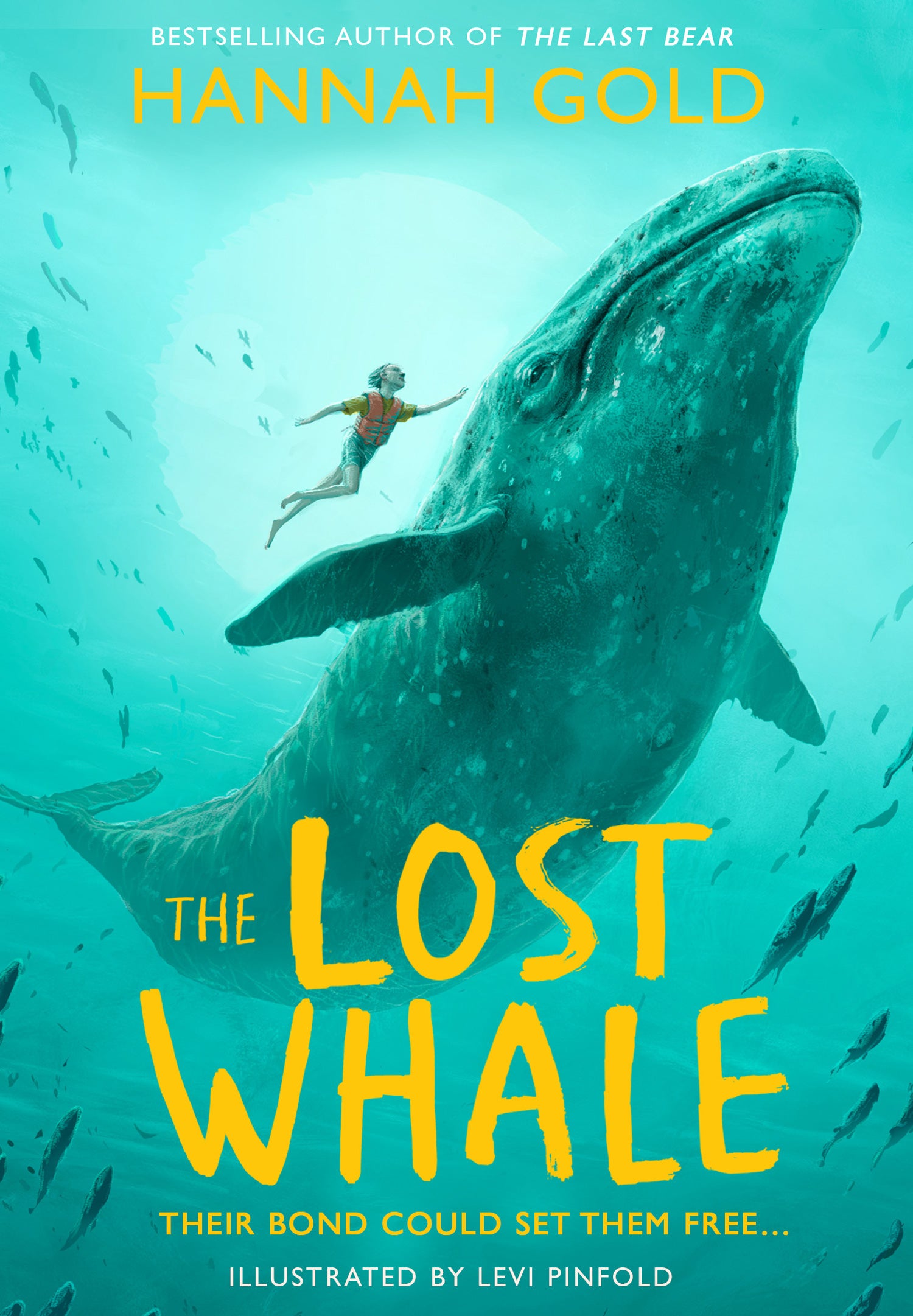 The Lost Whale - _MS, CHILDREN'S BOOKS, HANNAH GOLD, HARPERCOLLINS, LTR-APRMAY2023