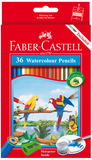 FABER-CASTELL Watercolour Pencils 36 Colours - _MS, ART & CRAFT, ECT2ND, ECTL-10DEAL, ECTL-20OFF, ECTL-HOTBUY70, ECTL-OCT23, FABER-CASTELL