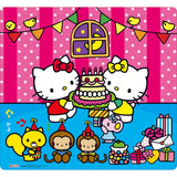 Hello Kitty 100片拼图:热闹生日会