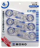 TOMBOW Correction Tape 6mm Disposable 6pcs