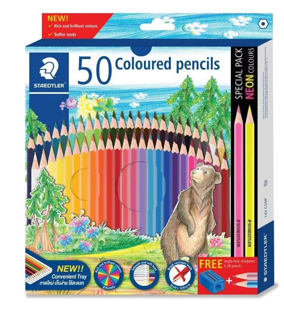 STAEDTLER Colored Pencil 50 Colors