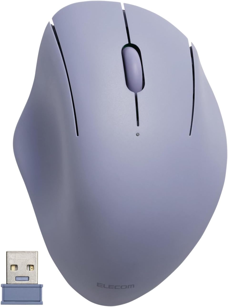 ELECOM Ergonomic Shape Wireless Mouse SHELLPA
