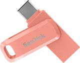 SANDISK ULTRA DUAL GO TYPE C USB 3.1 - Pink