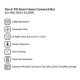EZVIZ H6C 4MP Pan & Tilt Smart Home Camera - EZVIZ, GIT, SALE, WEBCAM