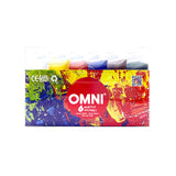 OMNI 6 Colours Acrylic Paint Set 45cc Tube - _MS, ART & CRAFT, JULY NEW, OMNI