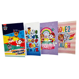 PAW PATROL Exercise Note Book A5 70GSM 40's (4 in 1)