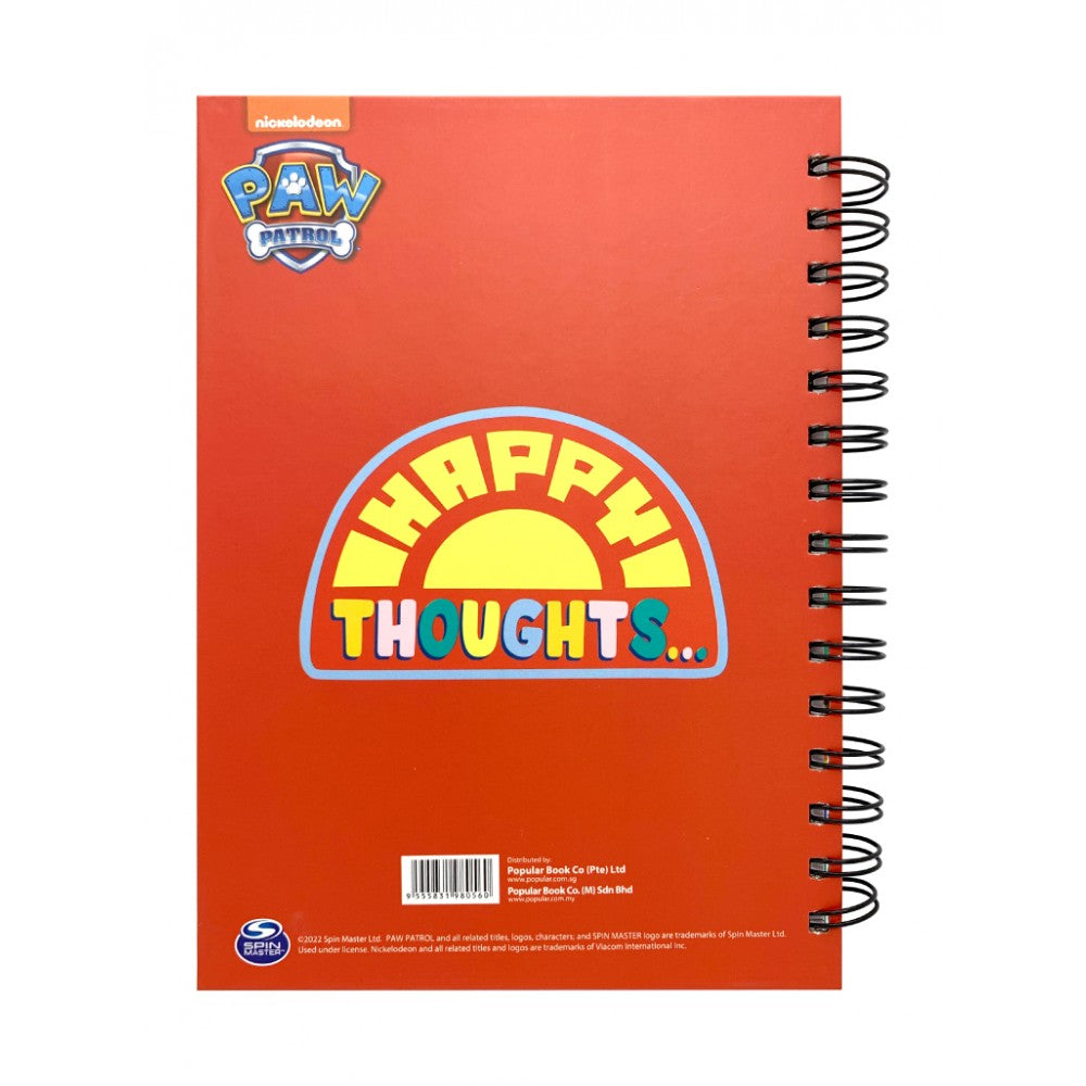 PAW PATROL Spiral A5 Notebook with Divider 70GSM - _MS, ECTL-AUG23, ECTL-MNM3FOR99, FOLDERMATE, PAW PATROL
