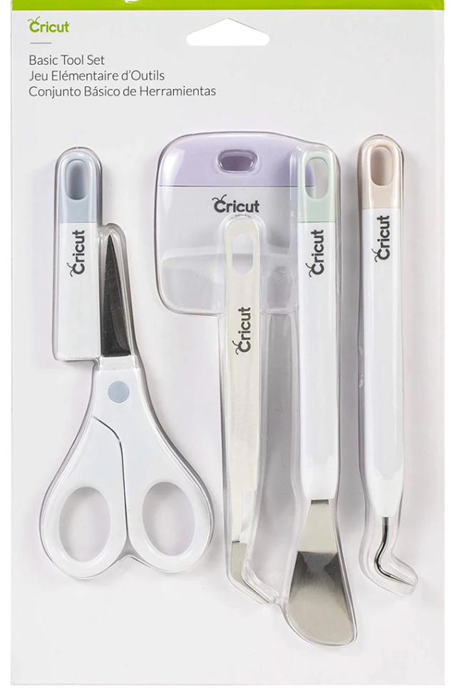 Cricut Tool Set, Core Colors, 5-Piece Precision Tool Kit