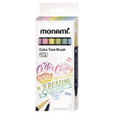 MONAMI Colortwin Brush 6 Color Set DESERT