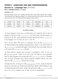 Secondary 1 NT (G1) English Examination Practice