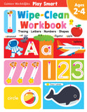 PLAY SMART Wipe-Clean Workbook 2-4 - _MS, EDUCATIONAL PUBLISHING HOUSE, PLAYSMART, PRESCHOOL