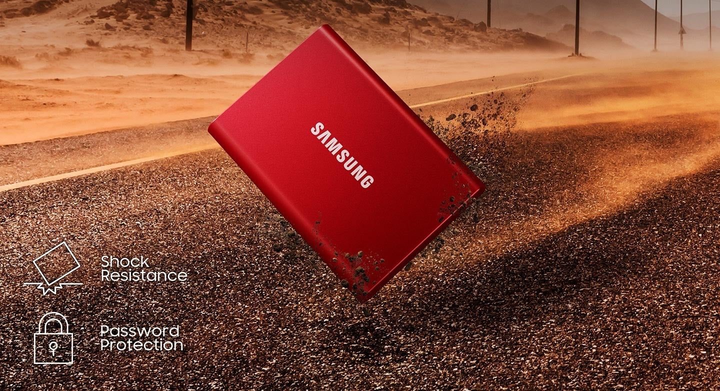 SAMSUNG T7 Portable SSD 500GB