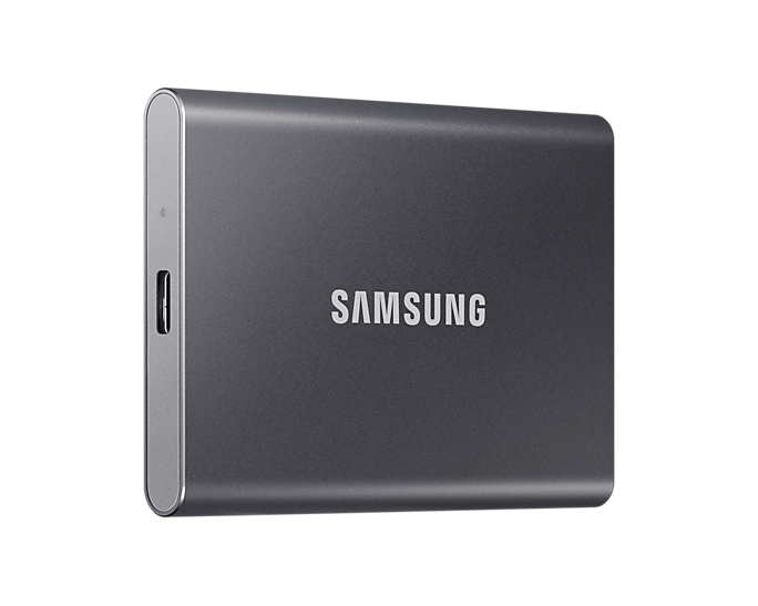 SAMSUNG T7 Touch Portable SSD 500GB - GIT, SAMSUNG, SOLID STATE DRIVE