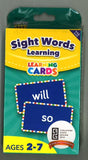 SIGHT WORDS LEARNING FLASHCARD