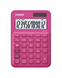 CASIO 12digits Mini Desk Colorful Calculator / Office Stationery / Equipment - _MS, CALCULATOR, CASIO, ELECTRONIC GOODS, PINK