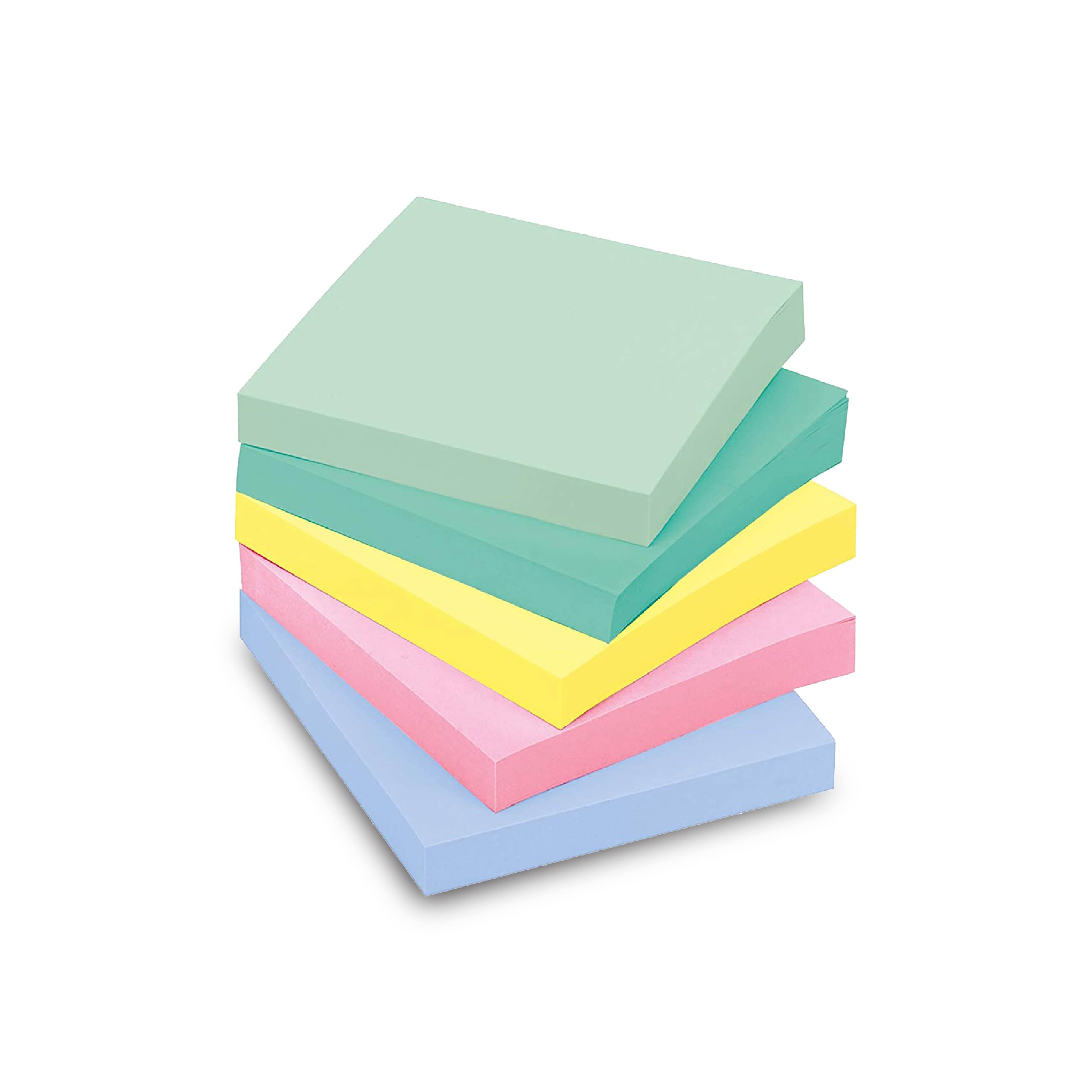 3M Post-It Notes Pastel Pack Of 12 Pads - 3M, CLEANDESK, Notepad, PAPER, SALE