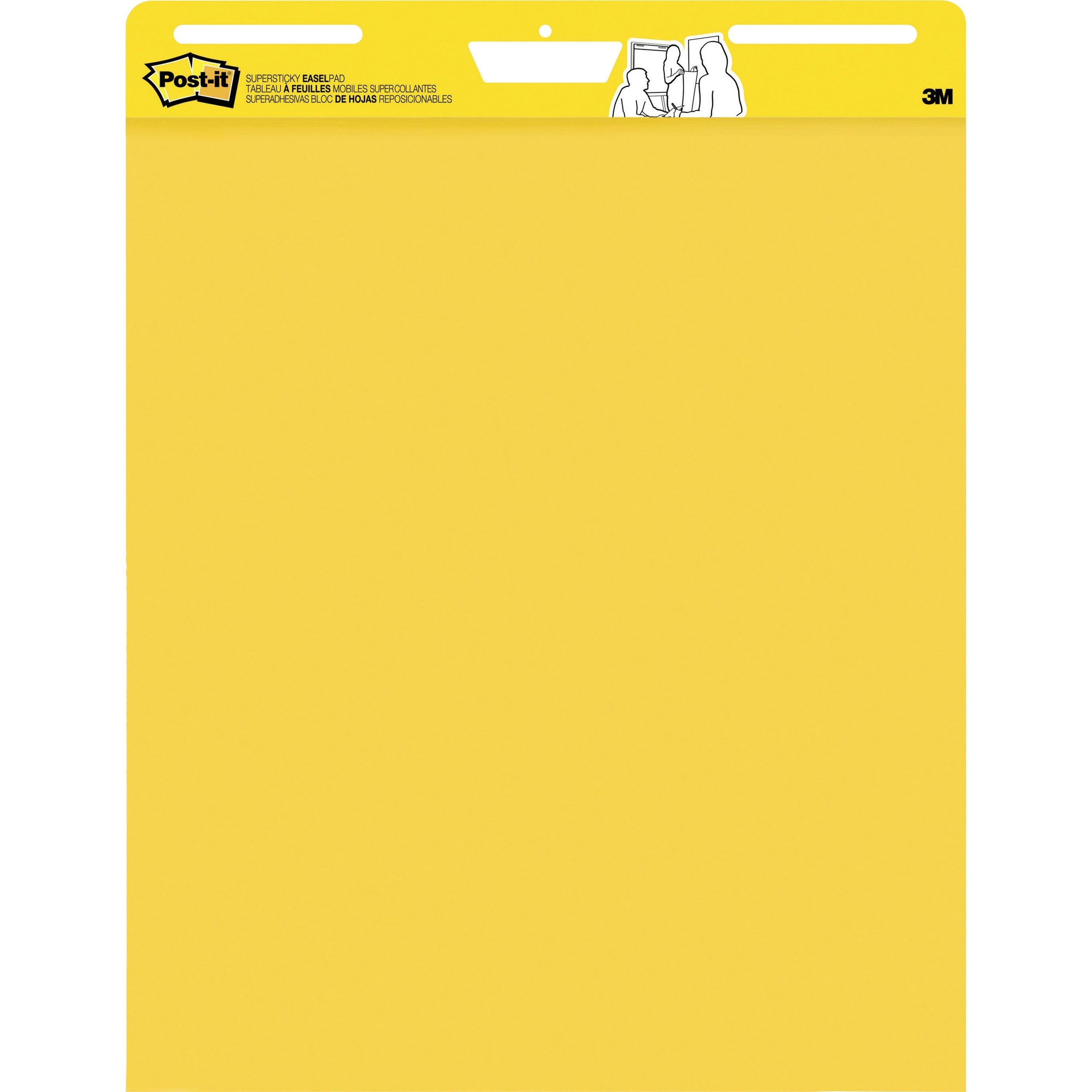 3M Post-it Yellow Easel Pad 559YWSS, 25X30" - 3M, _MS, PRESENTATION
