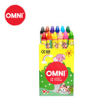 OMNI 12 Colours Giant Crayon - _MS, ART & CRAFT, JULY NEW, OMNI