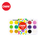OMNI 18 Water Colour Cake Paint - _MS, ART & CRAFT, JULY NEW, OMNI