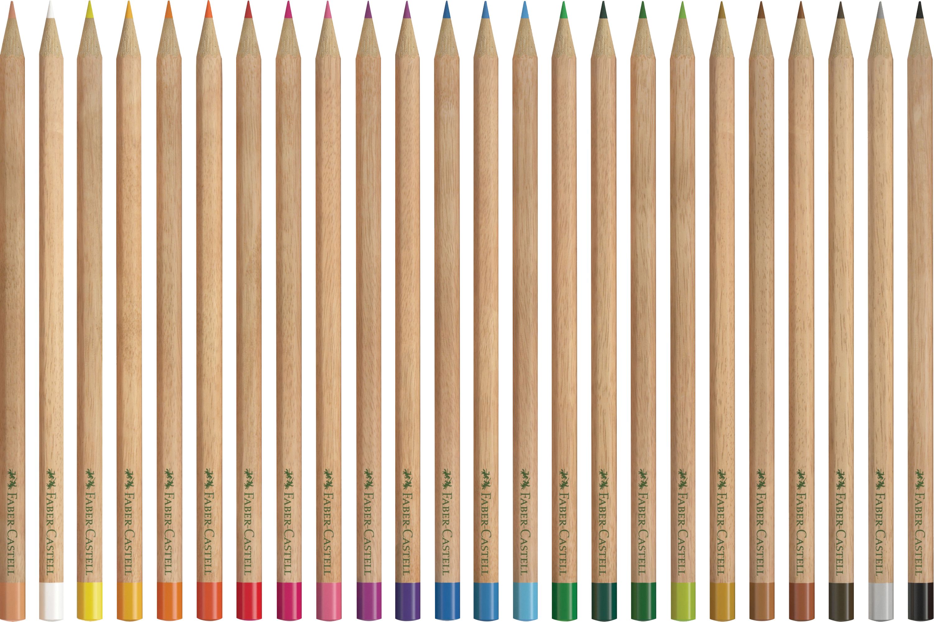 FABER-CASTELL Naturals Colour Pencil 24 Colours – POPULAR Online