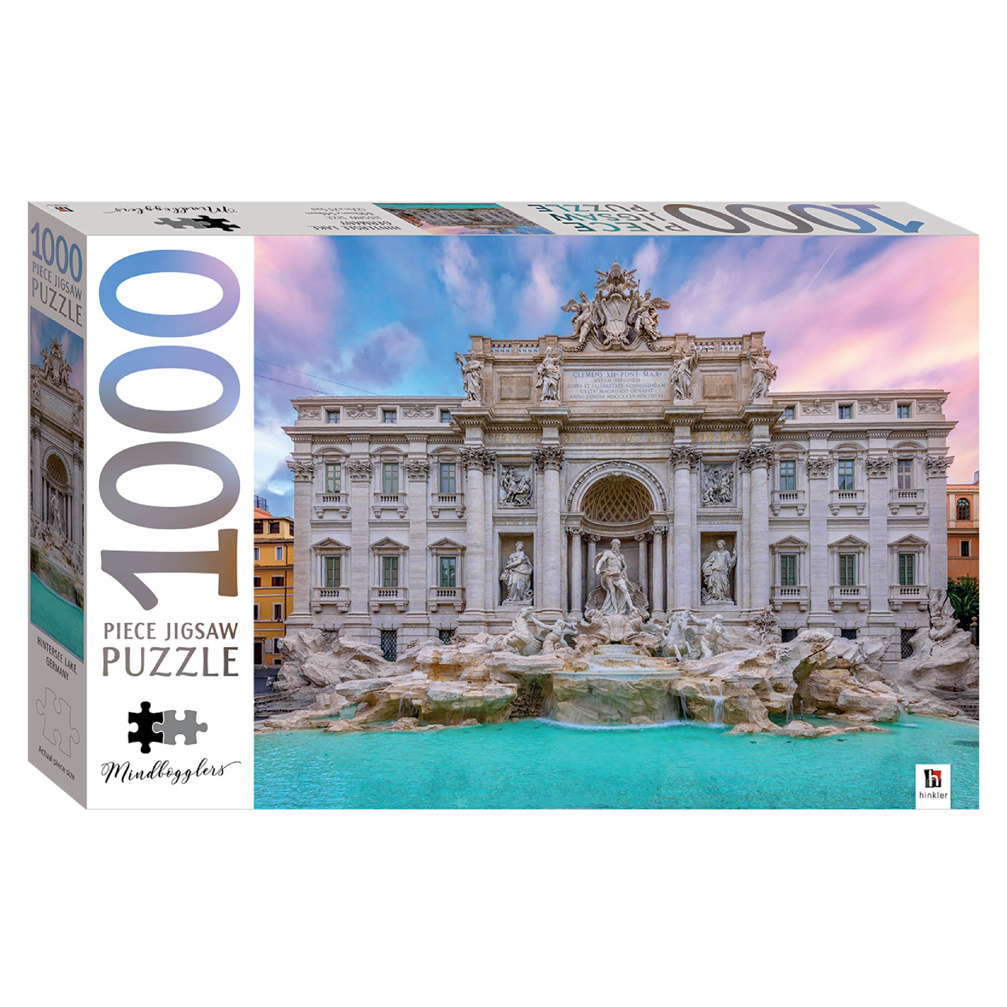 Jigsaw Puzzle - Trevi Fountain Rome Italy (1000 pieces)