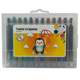 POP ARTZ Twist Crayon 24 Colours