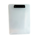 POP BAZIC A4 Storage Box Clip Board Clear