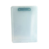 POP BAZIC A4 Storage Box Clip Board Clear - _MS, CLEANDESK, ORGANIZER, POP BAZIC