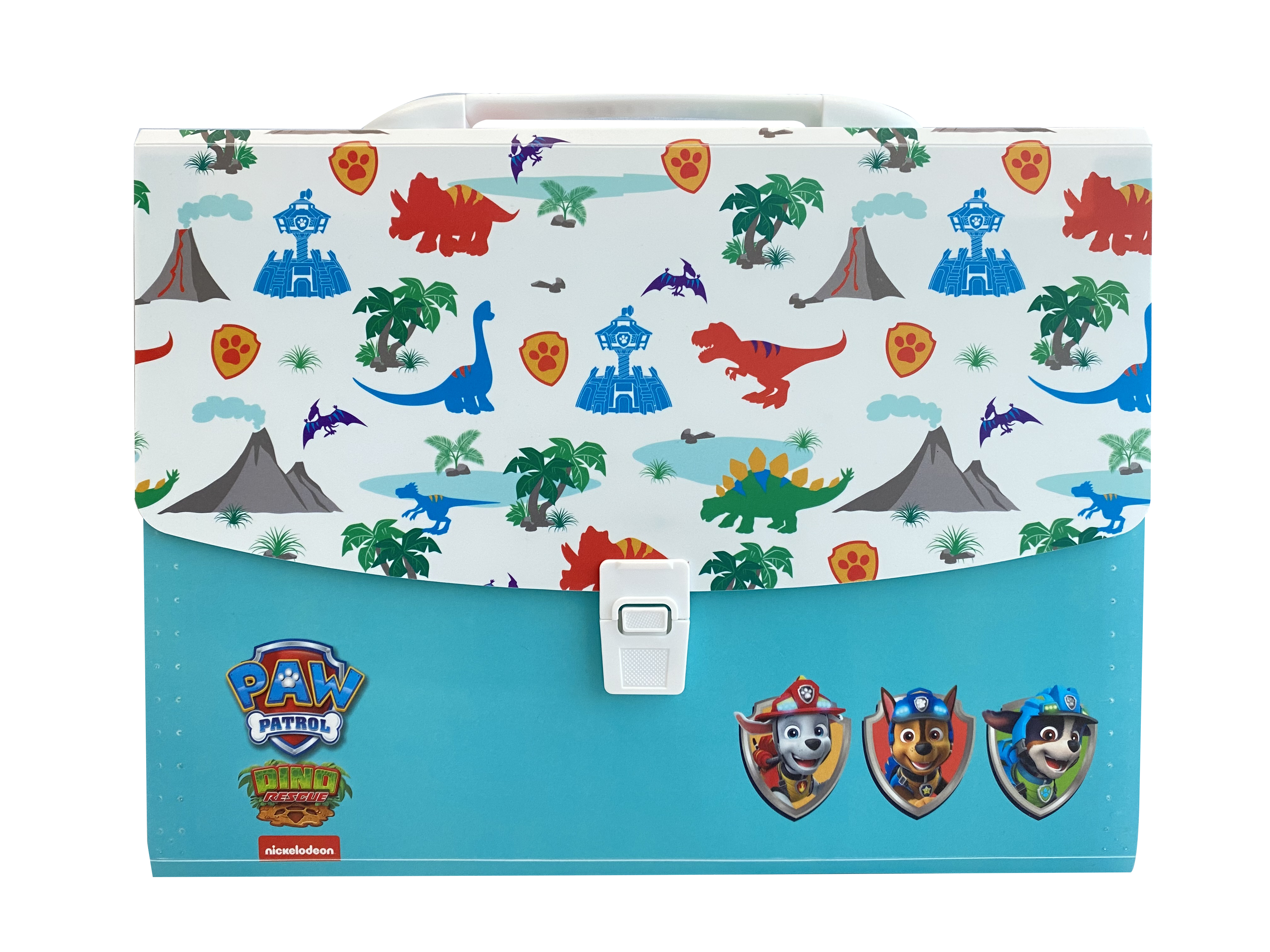 PAW PATROL Expanding File A4 13 Pockets With Handle - _MS, CLEANDESK, ECTL-AUG23, ECTL-MNM30, FILE, PAW PATROL