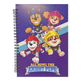 PAW PATROL Spiral A5 Notebook 70GSM - _MS, ECTL-AUG23, ECTL-MNM3FOR99, PAW PATROL, TOYO