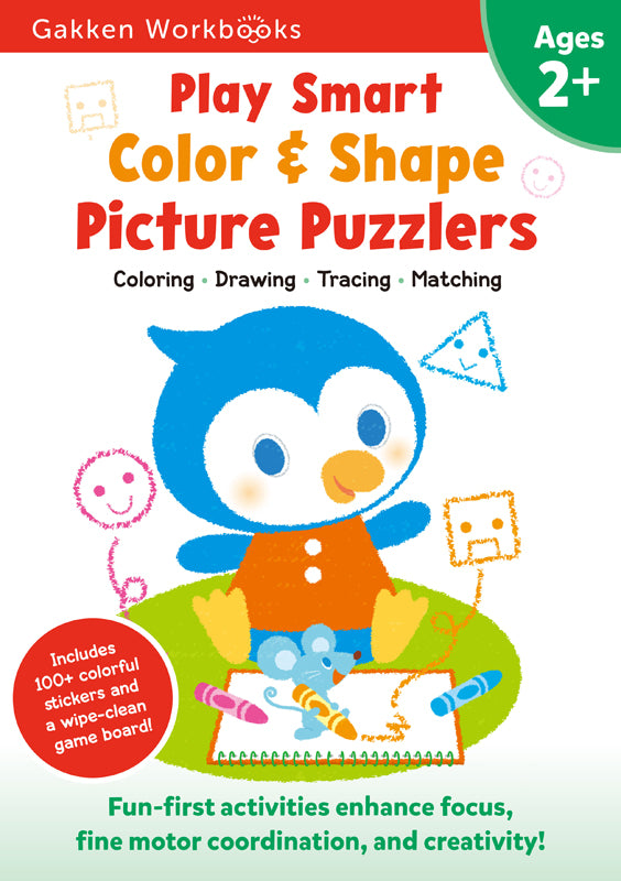 PLAY SMART Color And Shape 2+ - _MS, EDUCATIONAL PUBLISHING HOUSE, NDP_SPECIAL, PLAYSMART, PRESCHOOL