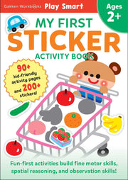 PLAY SMART My First Sticker Activity Book 2+