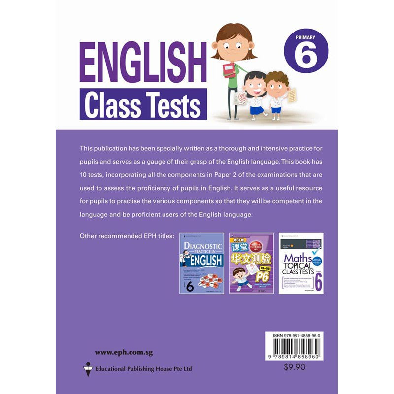 Primary 6 English Class Tests