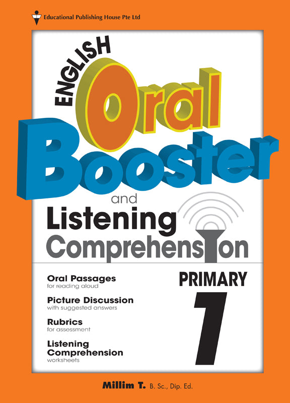 Primary 1 English Oral Booster & Listening Comprehension Package QR - _MS, EDUCATIONAL PUBLISHING HOUSE, ENGLISH, INTERMEDIATE, PRIMARY 1
