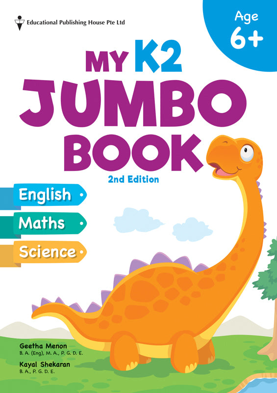 My K2 Jumbo Book (2Ed) - _MS, EDUCATIONAL PUBLISHING HOUSE, INTERMEDIATE, JUMBO, Kindergarten 1, PRESCHOOL