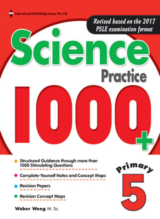 Science Practice 1000+ Primary 5 - _MS, Assessment Books, EDUCATIONAL PUBLISHING HOUSE, INTERMEDIATE, PRIMARY 5