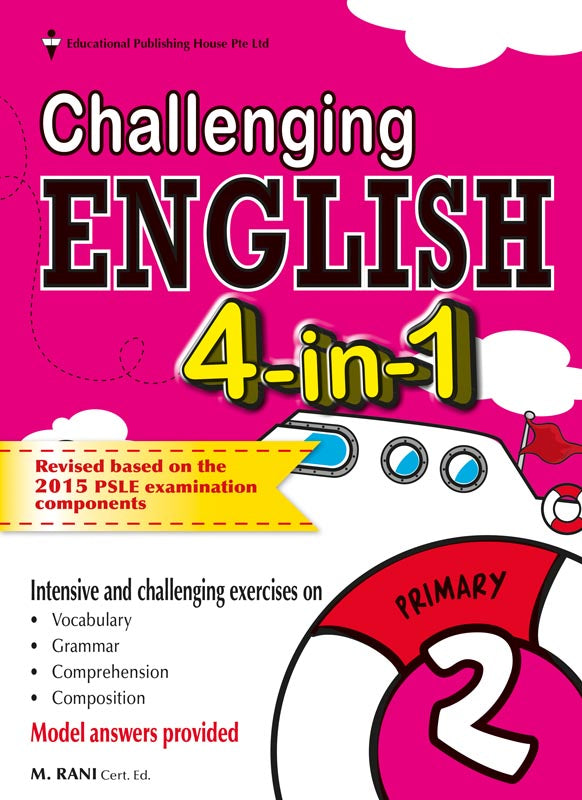 Primary 2 Challenging English 4-in-1 - _MS, CHALLENGING, EDUCATIONAL PUBLISHING HOUSE, ENGLISH, PRIMARY 2