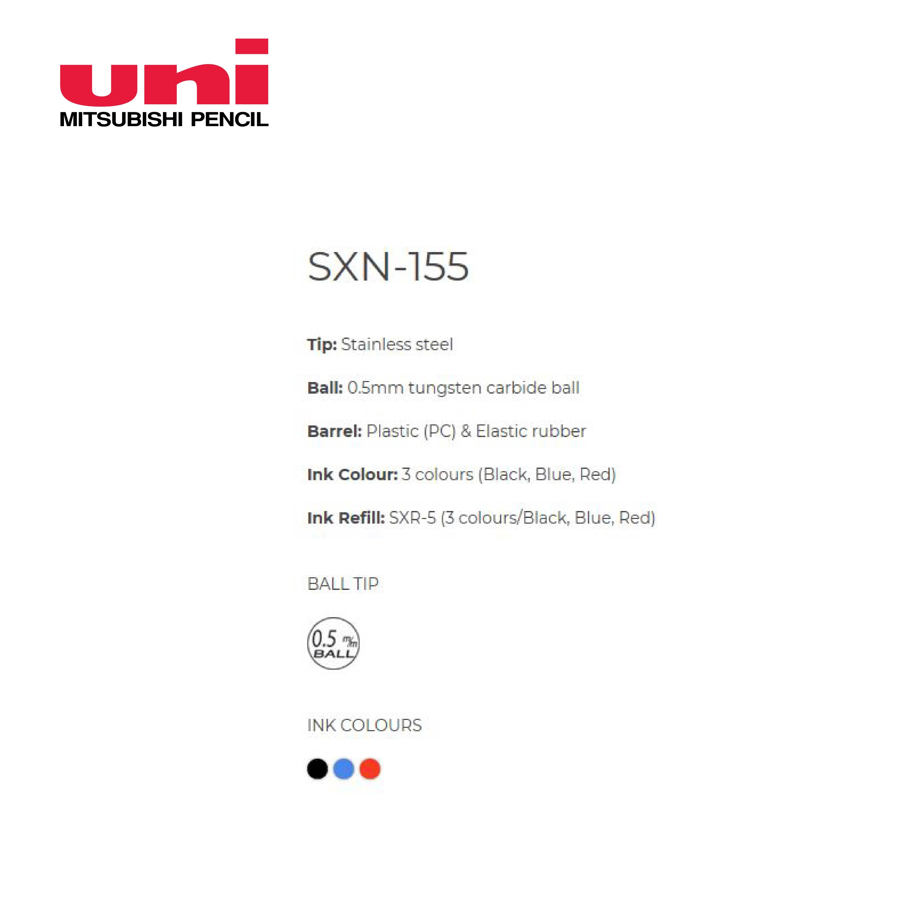 UNI Jetstream Sport Roller Pen 0.5mm x 5pcs - _MS, PEN, UNI