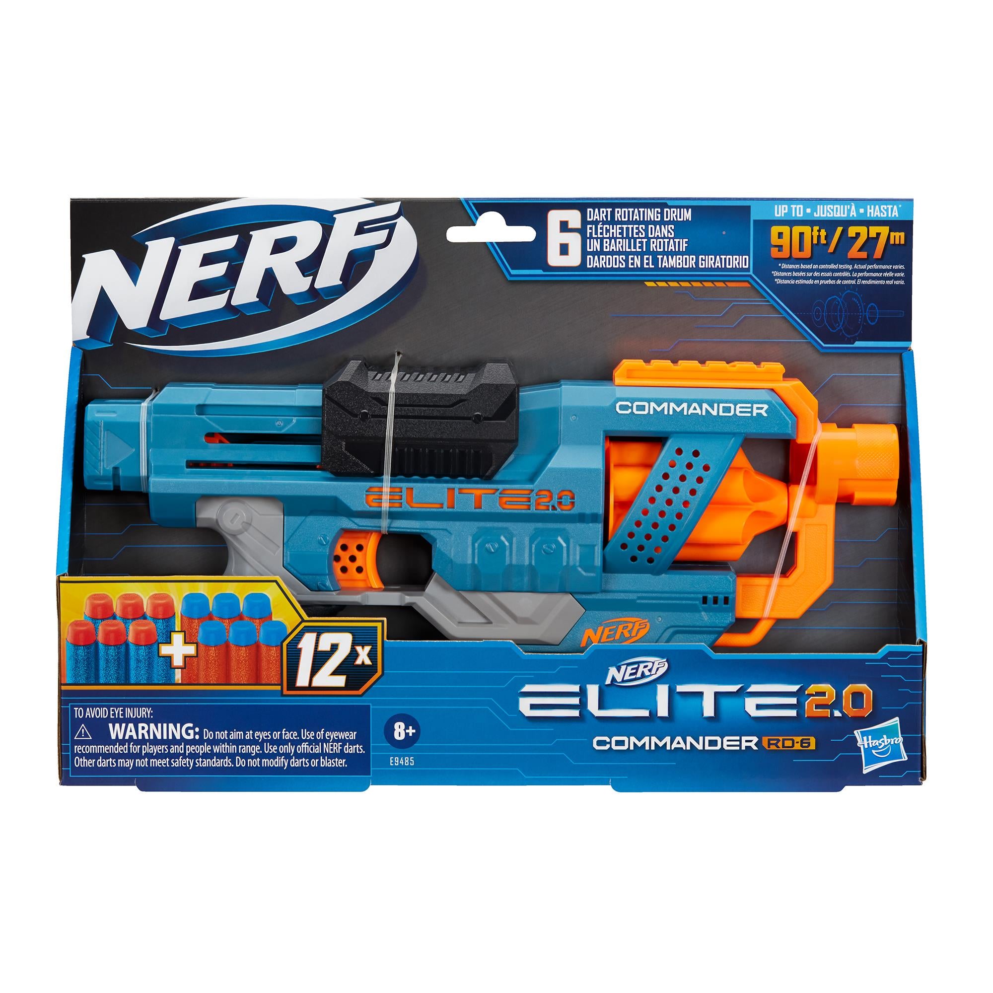 NERF GUN Elite 2.0 Commander RD-6 - _MS, GIFT, HIDE BTS, LIAN TONG, TOYS & GAMES
