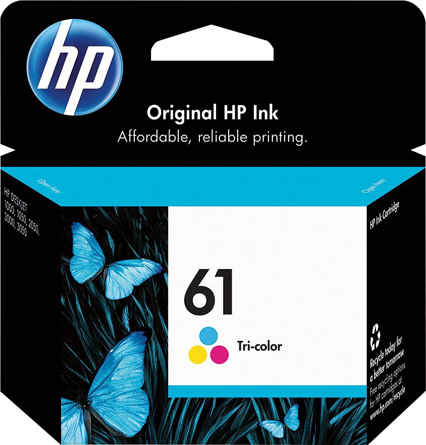 HP 61 Ink Cartridges (Black/Color/Value Pack)