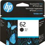 HP 62 Ink Cartridges (Black/Color)