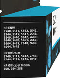 HP 62 Ink Cartridges (Black/Color) - GIT, HP, INK CARTRIDGES, PRINTING, SALE