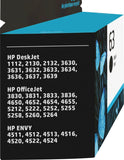 HP 63 Ink Cartridge (Black/Color)