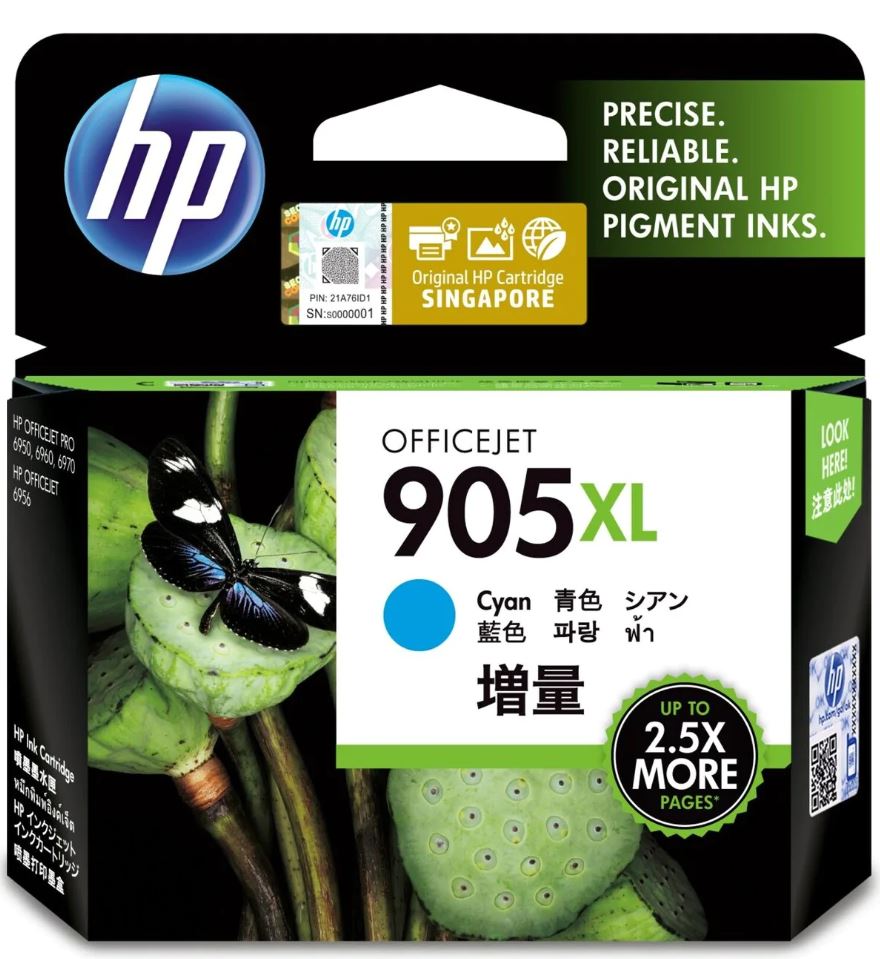 HP 905XL Ink Cartridge (Black/Cyan/Magenta/Yellow)