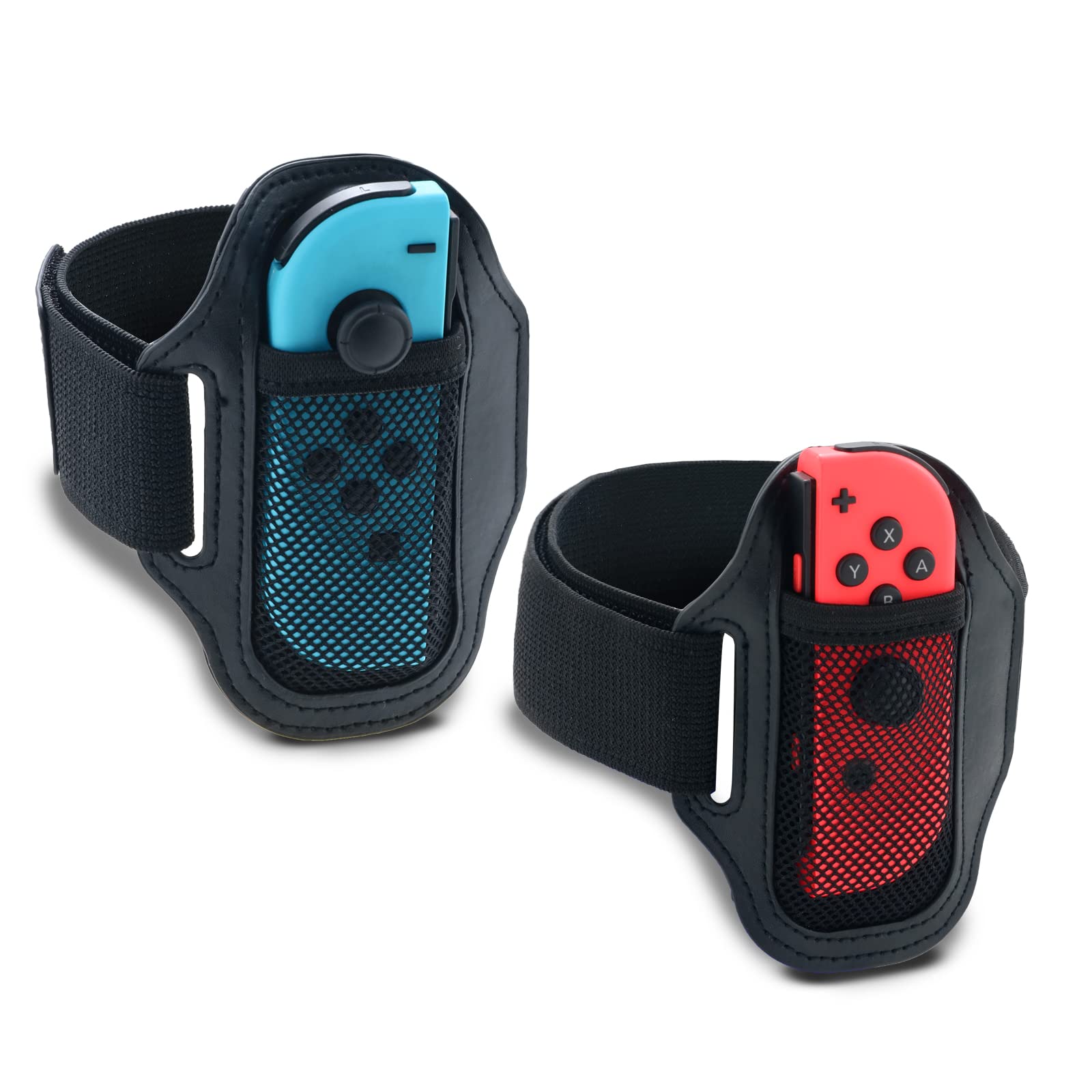  4 Pack Leg Straps For Nintendo Switch Sports Play Soccer/ Switch Ring Fit Adventure
