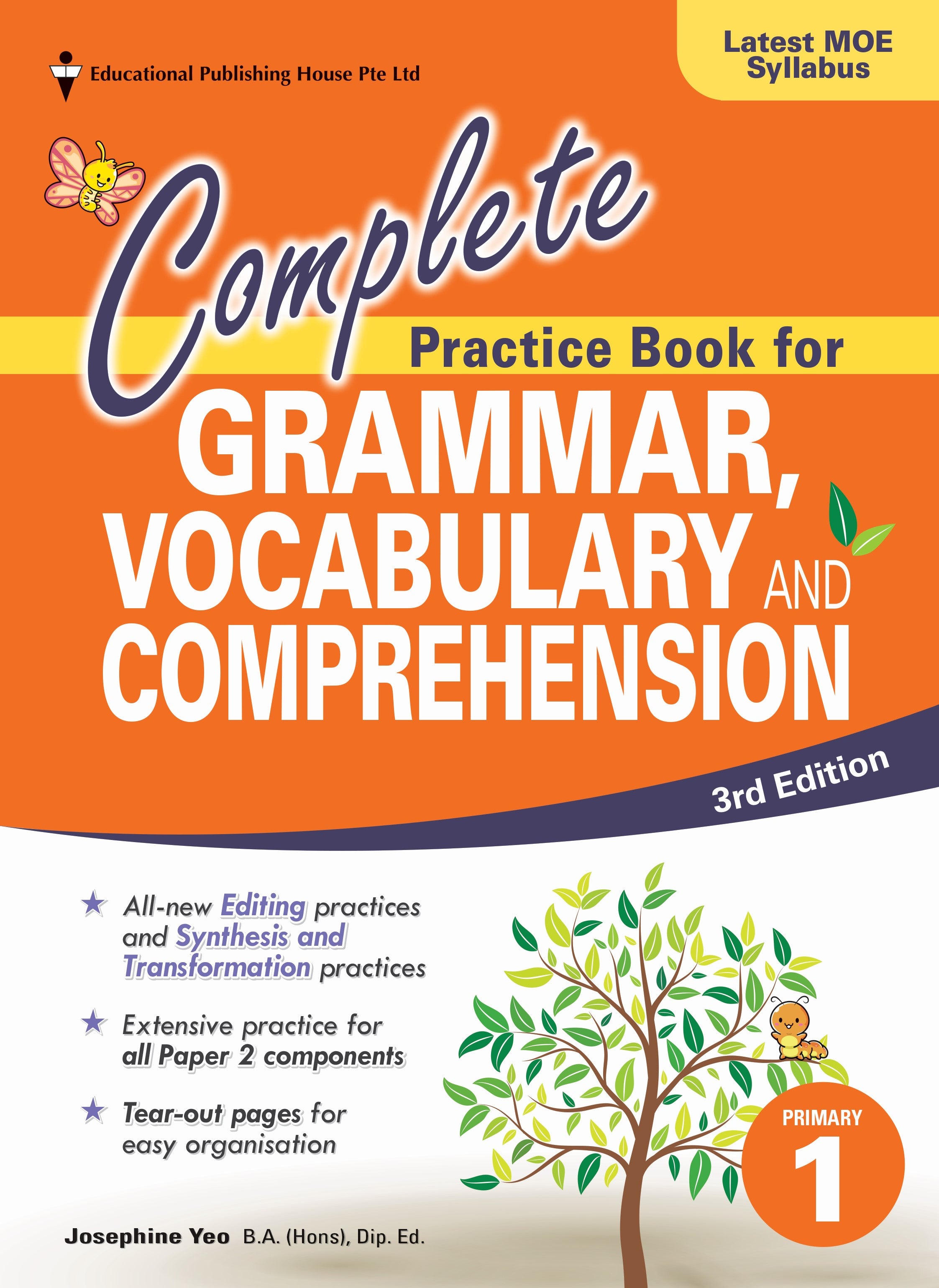 Primary 1 Complete Practice Book for Grammar, Vocabulary & Comprehension (3ED) - _MS, assessment, Assessment Books, EDUCATIONAL PUBLISHING HOUSE, ENGLISH, INTERMEDIATE, PRIMARY 1