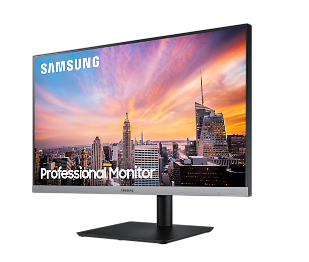 SAMSUNG 24" Full HD LED Professional Monitor with IPS panel and borderless design LS24R650FDEXXS