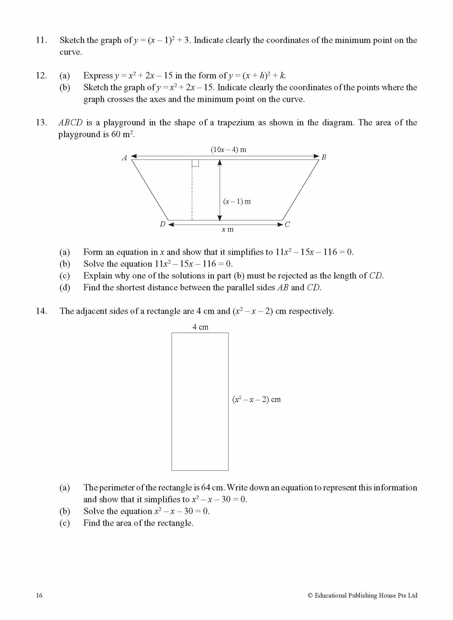 Secondary 3/4 (G3) Topical Mathematics