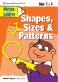 Write & Learn Numbers & Shapes Bundle - _MS, BASIC, EDUCATIONAL PUBLISHING HOUSE, ENGLISH, Jamie Ong, MATHS, PRESCHOOL